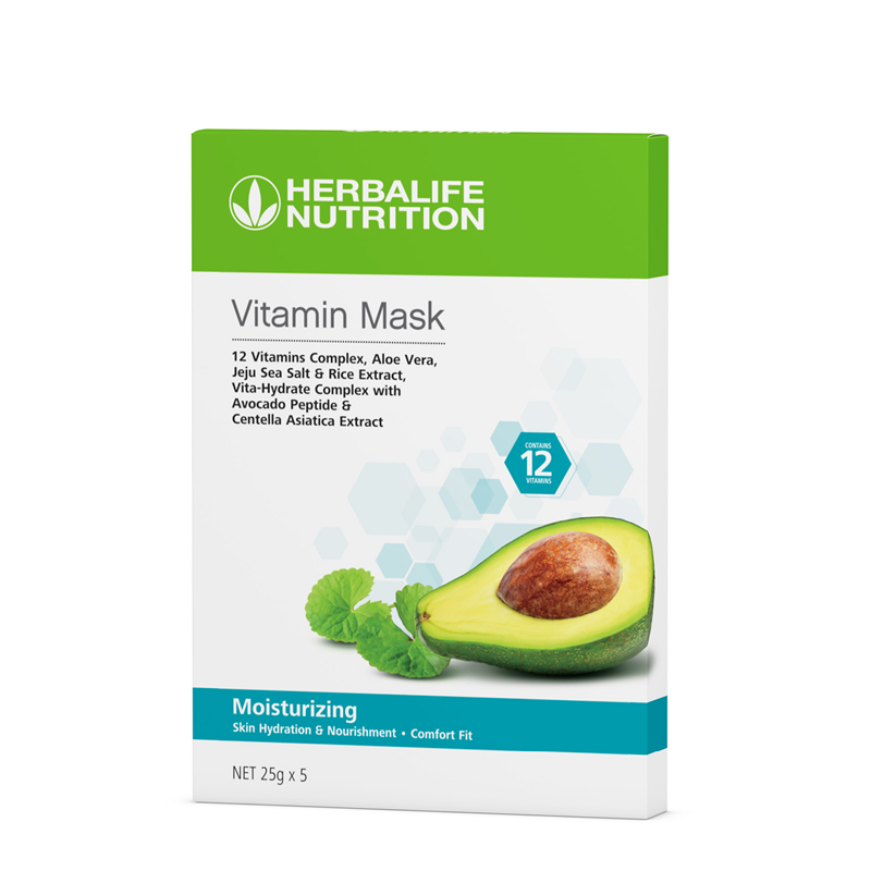 Moisturizing Vitamin Mask (Pack of 5)