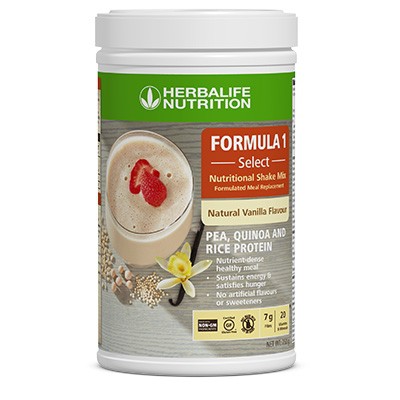 Herbalife Nutrition Independent Members Formula 1 Select Nutritional Shake Mix Shoptoshape Nz