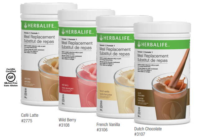 Formula 1 Shake Mix All Flavors Independent Herbalife Member Shoptoshape Canada