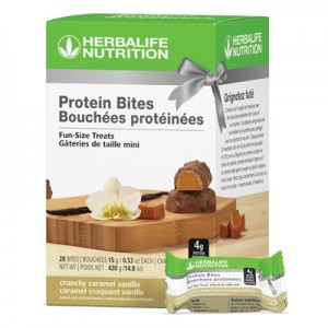 Protein Bites Crunchy Caramel Vanilla (28 bites)