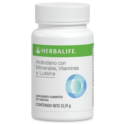 Árandano con Vitaminas, Minerales y Luteína