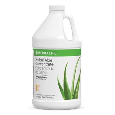 Bebidas Herbal Aloe Concentrado de S&aacute;bila-Mango 1/2 gal&oacute;n