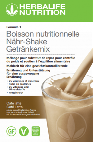 Formula 1 Boisson nutritionnelle Café Latte