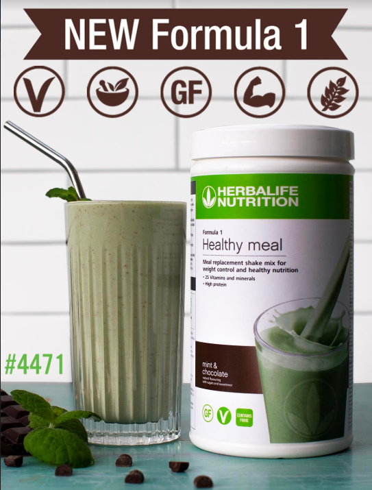 NEW Formula 1 Nutritional Shake Mix Mint & Chocolate