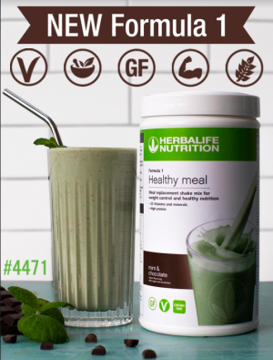 NEW Formula 1 Nutritional Shake Mix Mint & Chocolate